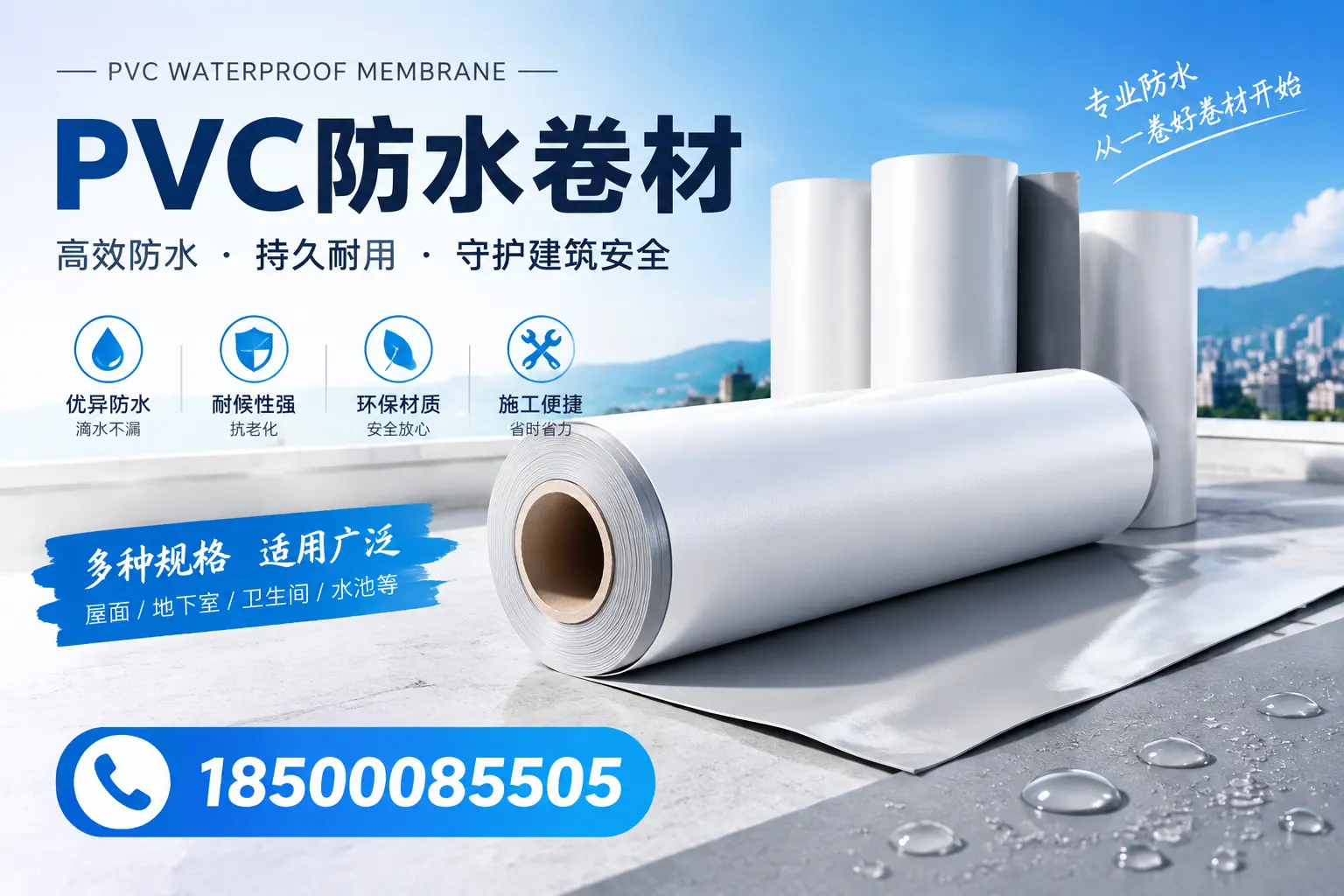 如何选择适合的PVC防水卷材？专家为您解答达州的需求